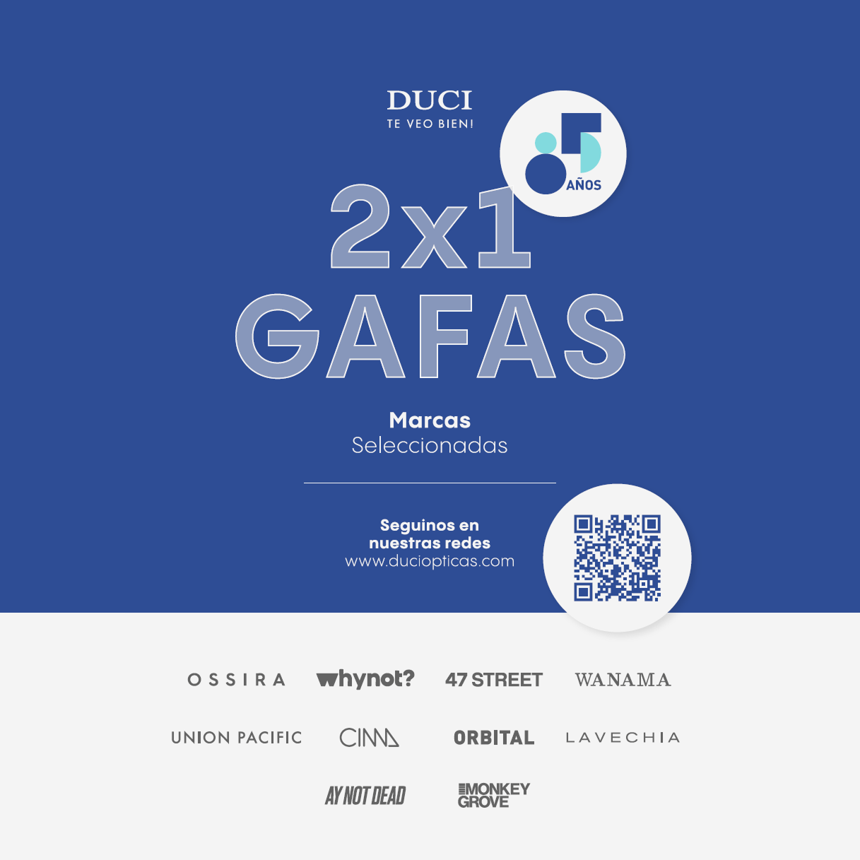 2x1 Gafas Sol - Mes aniversario